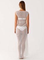 Maeva Maxi Dress - White - 图片 4