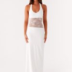 Main Focus Maxi Dress - White