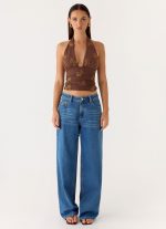 Malachi Beaded Top - Chocolate - 图片 2