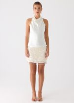 Malani Top - White - 图片 3