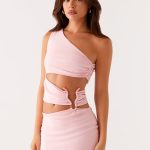 Malli Cut Out Mini Dress - Pink