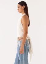 Mania Tassel Top - Ivory - 图片 2