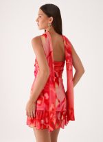 Manon Scarf Mini Dress - Sun Blushed Bloom - 图片 6