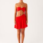 Marbella Mini Dress - Red