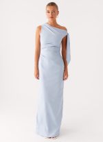Marella Maxi Dress - Blue - 图片 2