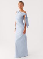 Marella Maxi Dress - Blue - 图片 5
