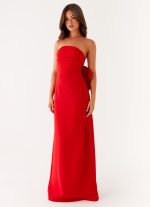 Meredith Maxi Dress - Red - 图片 2