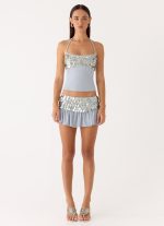 Merinda Halter Top - Misty Blue - 图片 4