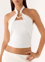Midnight Sky Top - White - 图片 5