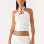 Midnight Sky Top - White