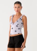 Milena Cami Top - Lilac - 图片 3