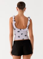 Milena Cami Top - Lilac - 图片 4