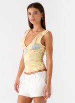 Milena Cami Top - Spring Meadow - 图片 2