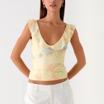 Milena Cami Top - Spring Meadow