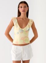 Milena Cami Top - Spring Meadow