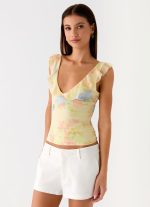 Milena Cami Top - Spring Meadow - 图片 5