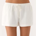 Millo Linen Shorts - Ivory