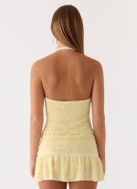 Mimi Beaded Top - Yellow - 图片 3