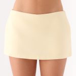 Mirna Micro Skort - Lemon Yellow