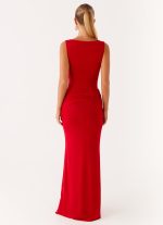 Missy Maxi Dress - Red - 图片 3