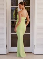 Moara Cut Out Maxi Dress - Lime Green - 图片 3