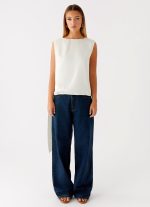 Mojito Cowl Top - Ivory - 图片 2