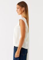 Mojito Cowl Top - Ivory - 图片 3