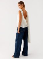 Mojito Cowl Top - Ivory - 图片 5