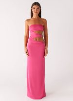 Montego Maxi Dress - Pink