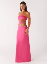 Montego Maxi Dress - Pink - 图片 3