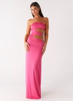 Montego Maxi Dress - Pink - 图片 5