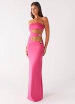Montego Maxi Dress - Pink - 图片 6