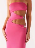 Montego Maxi Dress - Pink - 图片 4