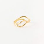 Moonwell Bangle - Gold
