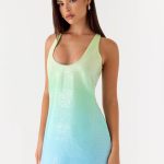 Mora Sequin Mini Dress - Sea Ombre