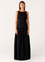 Morena Maxi Dress - Black - 图片 2