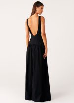 Morena Maxi Dress - Black - 图片 4