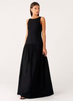 Morena Maxi Dress - Black - 图片 5