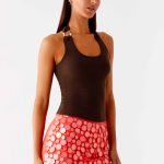 Nera Halter Top - Chocolate
