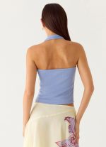 Nera Halter Top - periwinkle - 图片 7