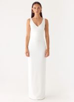 Nerine Maxi Dress - White