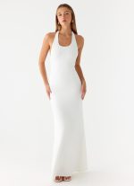 New Girl Maxi Dress - White - 图片 6