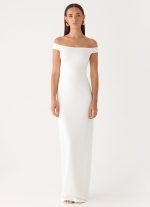 New Intentions Maxi Dress - White