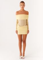 No Doubt Mini Dress - Yellow - 图片 2