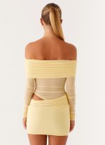 No Doubt Mini Dress - Yellow - 图片 4