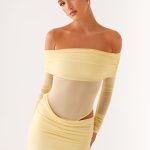 No Doubt Mini Dress - Yellow