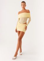 No Doubt Mini Dress - Yellow - 图片 5