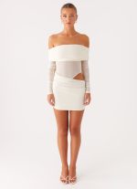 No Doubt Mini Dress - Ivory - 图片 2