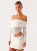 No Doubt Mini Dress - Ivory - 图片 5