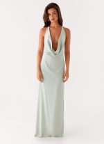 Noemi Maxi Dress - Sage - 图片 5
